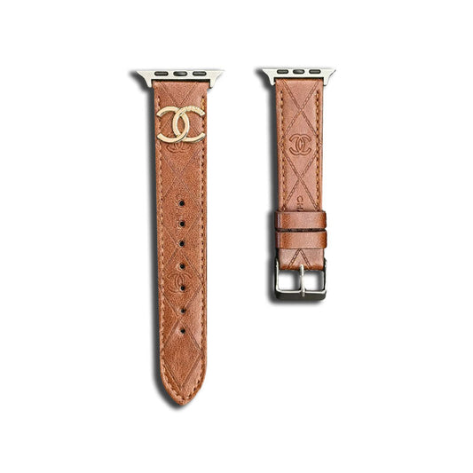 Luxury CC  Apple Watch Band Brown-YHK2405059