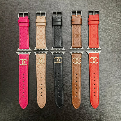 Luxury CC  Apple Watch Band Brown-YHK2405059