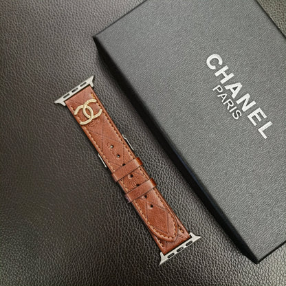 Luxury CC  Apple Watch Band Brown-YHK2405059