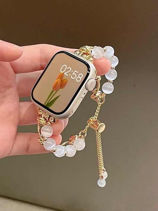 opal beads Apple Watch strap