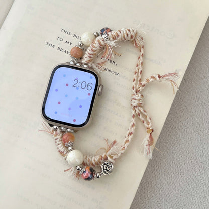 Stone Color Rope Braided Apple Watch Band