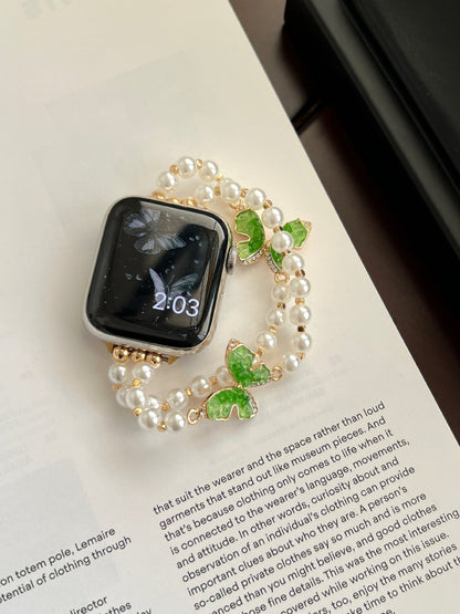 Crystal Butterfly Chain Apple Watch Band