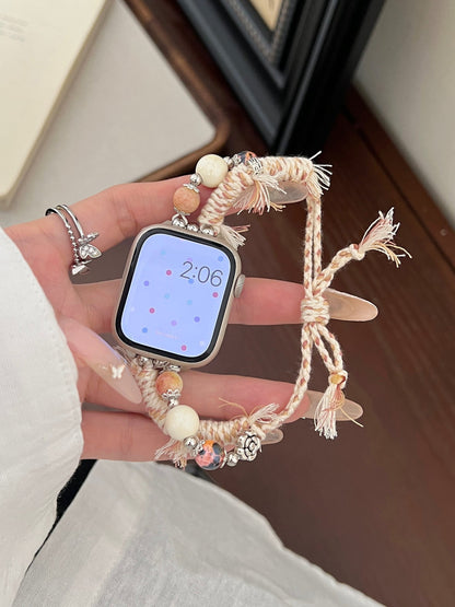 Stone Color Rope Braided Apple Watch Band