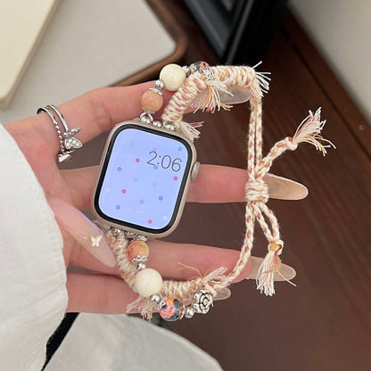 Stone Color Rope Braided Apple Watch Band