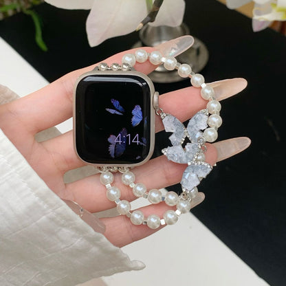 Crystal Butterfly Chain Apple Watch Band