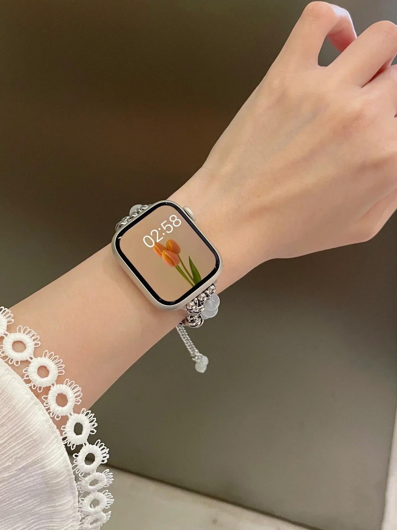 opal beads Apple Watch strap