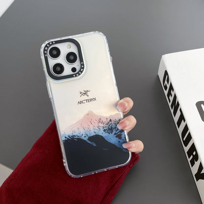 Laser Snow Mountain iPhone Case | Sports