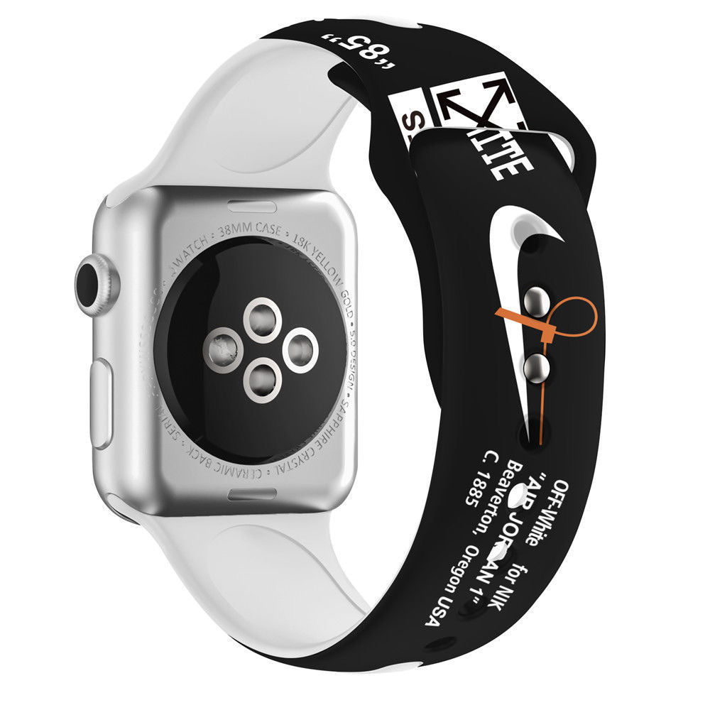 Sporty Silicone Apple Watch Bands