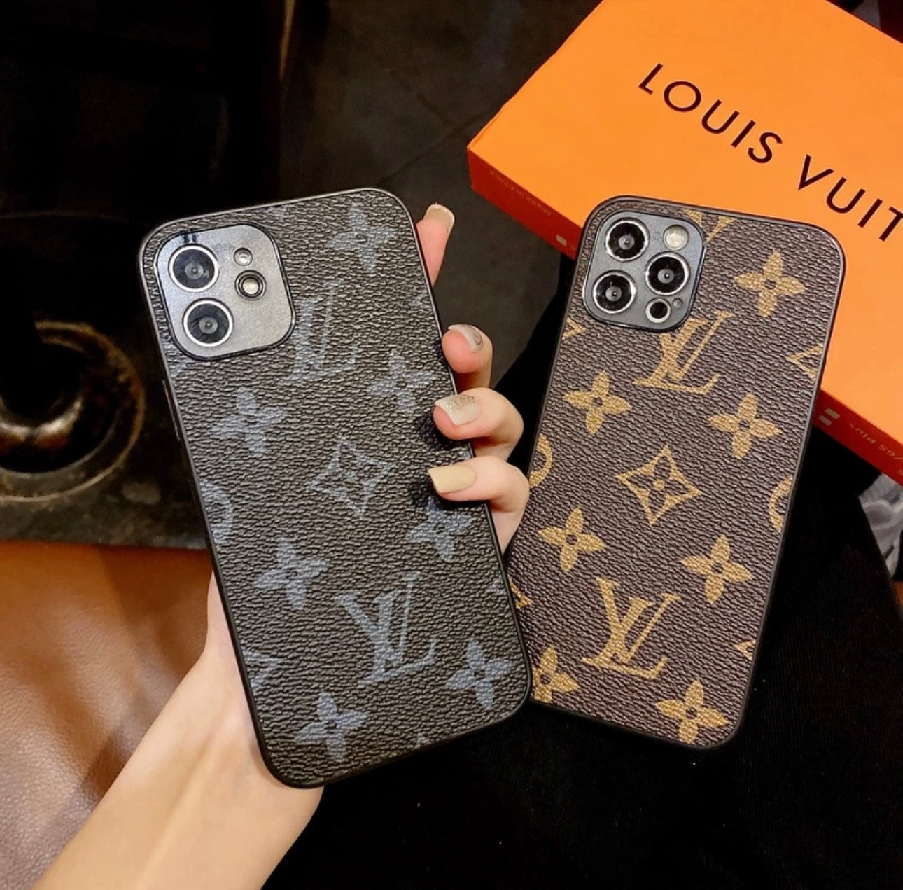 NEW LV  Shine x Mono iPhone Case